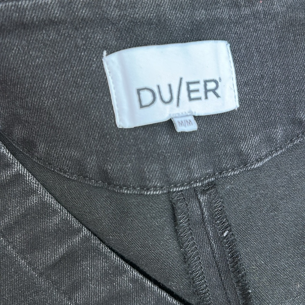 NWT-DUER - Performance Denim Tailored Jumpsuit - Picture 9 of 10